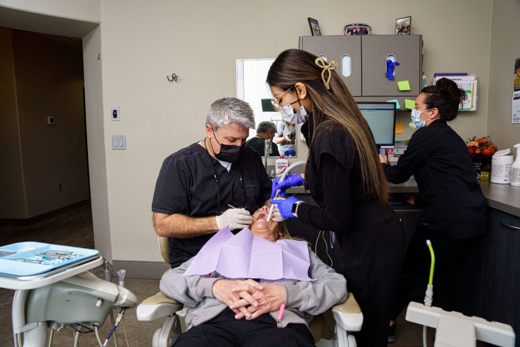 Dental team collaboration