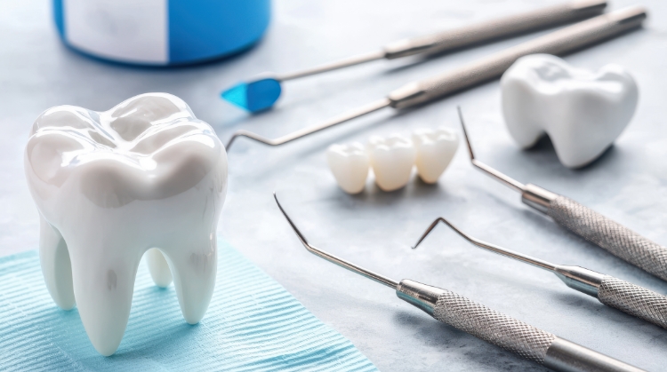 Patient receiving root canal at Vistoso Dental Partners in Oro Valley, AZ.